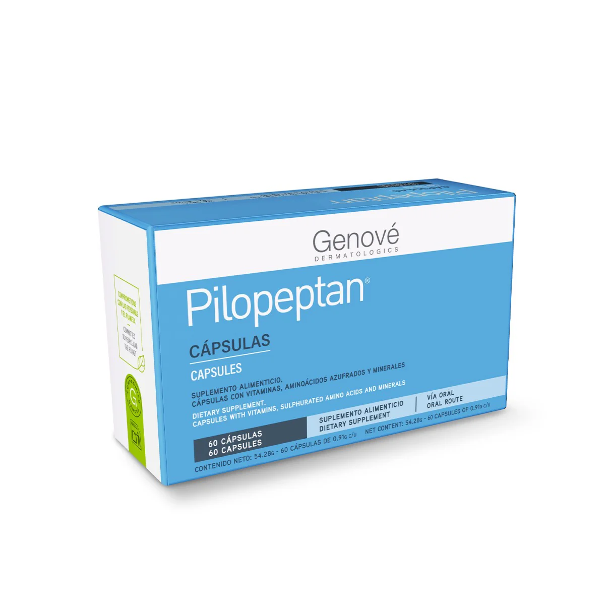 Genove Pilopeptan Capsulas 60Caps