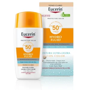 Eucerin Hydro Fluido Tono Claro Spf50+ 50Ml