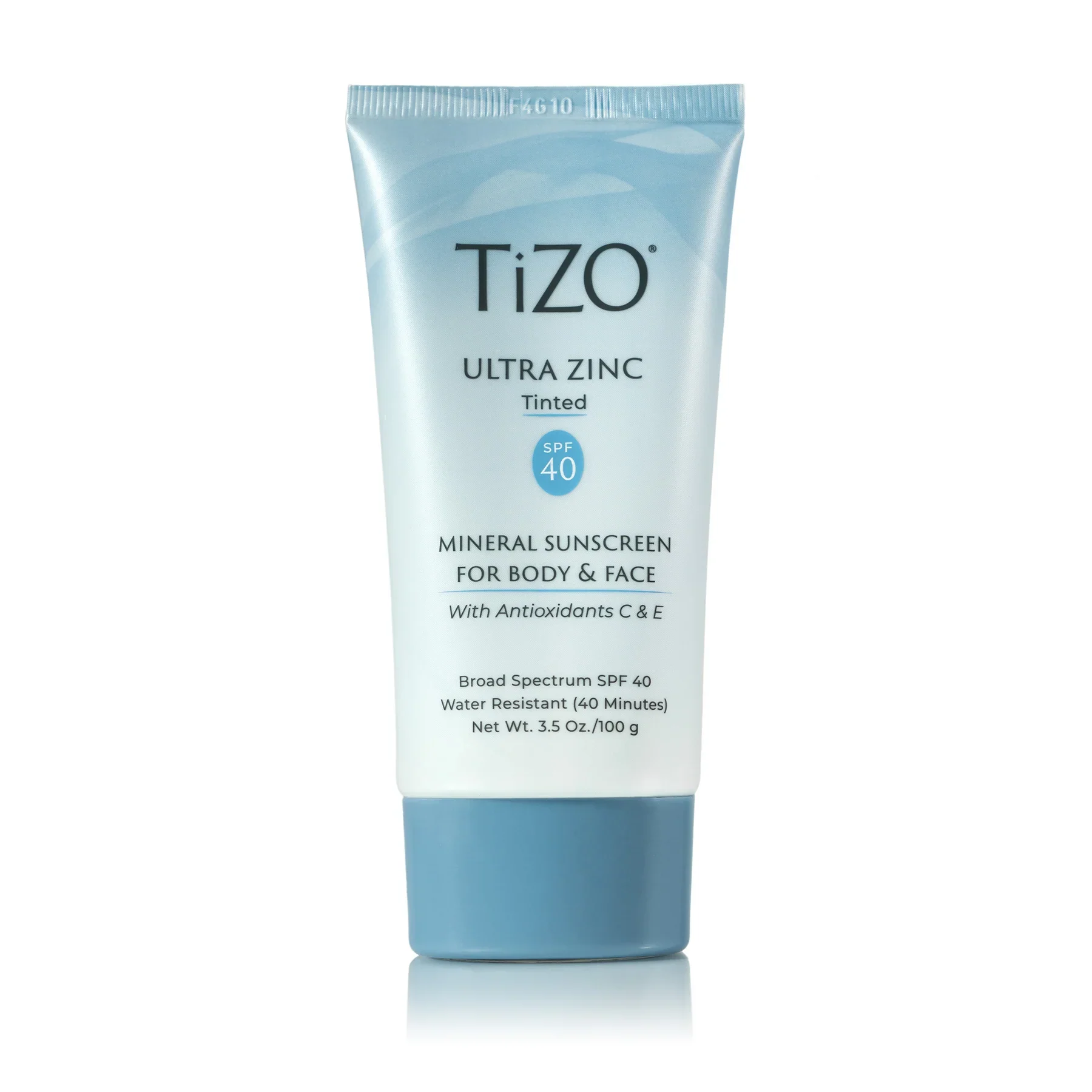 TIZO ULTRA ZINC TINTED SPF 40 ROSTRO Y CUERPO 100G