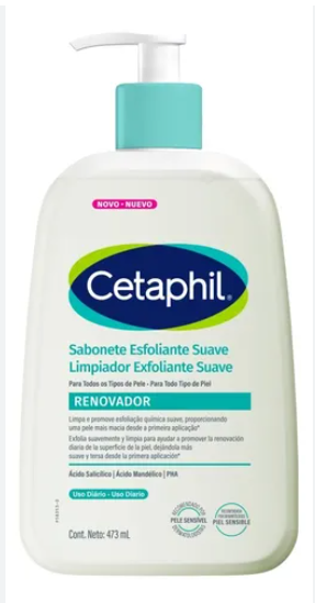 Cetaphil Limpiador Exfoliante Suave 473ml