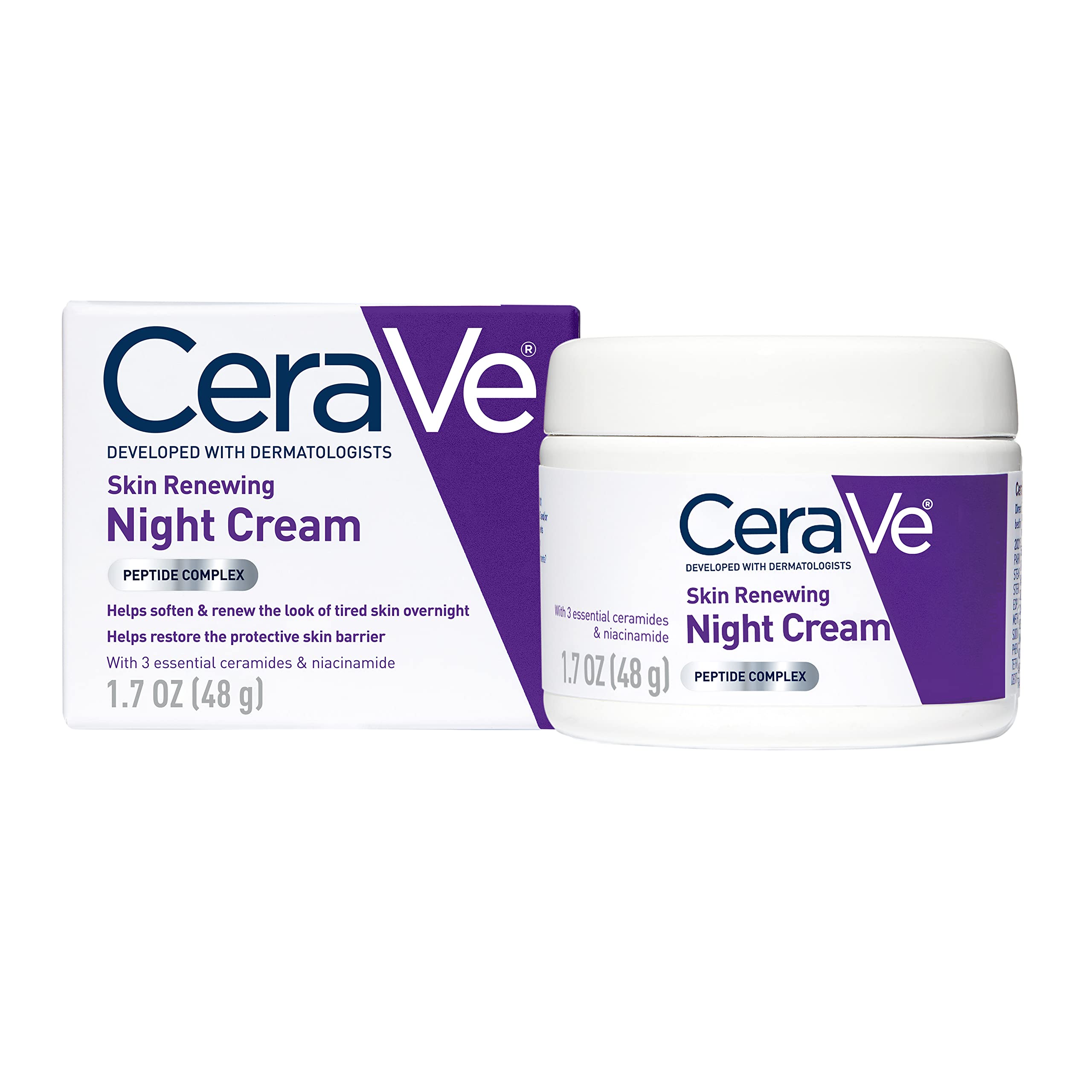 CERAVE SKIN RENEWING CREMA CON PEPTIDOS 48G