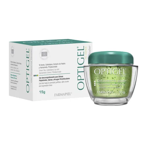 FARMAPIEL OPTIGEL TE VERDE GEL CONTORNO OCULAR 15 G