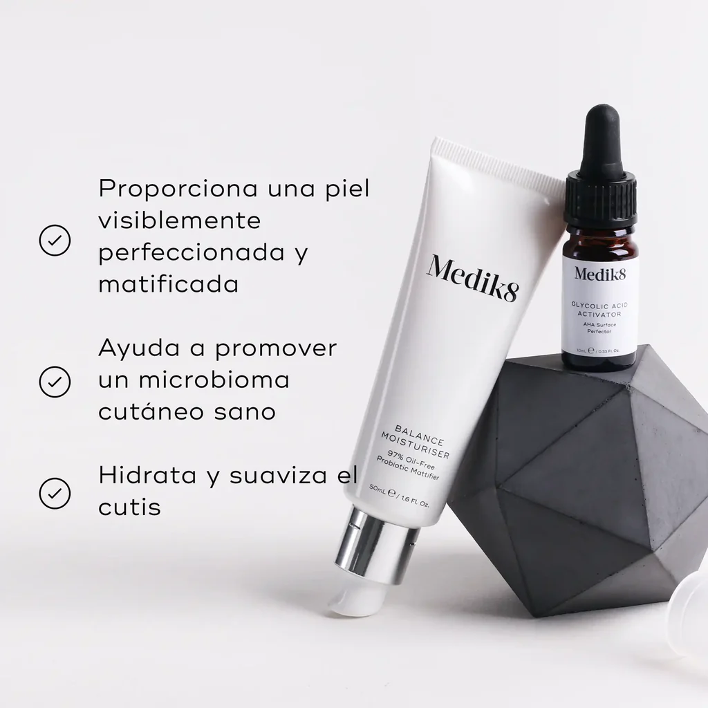MEDIK8 BALANCE MOISTURISER Y GLYCOLIC ACID - Image 2